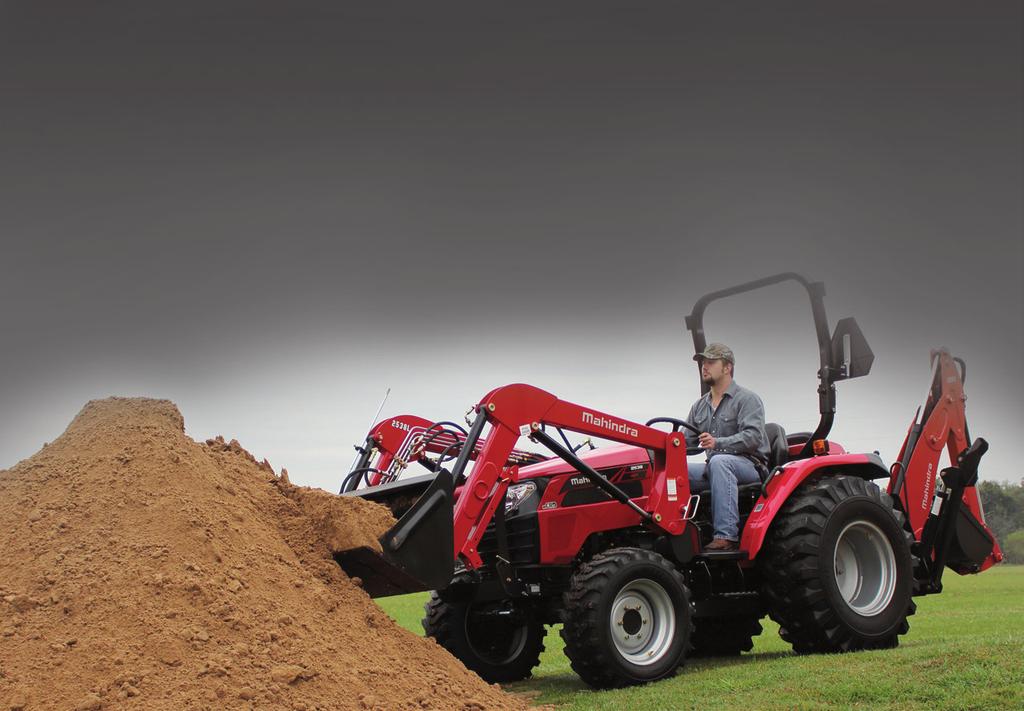 ECONOMY - 2500 Series Economical and easy to operate 4WD, Tier IV mcrd-powered, tractors designed for general purpose farming and agriculture, livestock operations and grounds maintenance.
