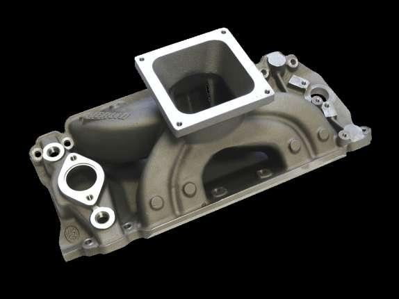 MANIFOLDS MERLIN Big Block Chevy ALUMINUM INTAKE MANIFOLDS Because World Products specializes in large displacement engines, it would stand to reason that the company would develop intake manifolds