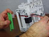 attach the assembly to the circuit breaker.