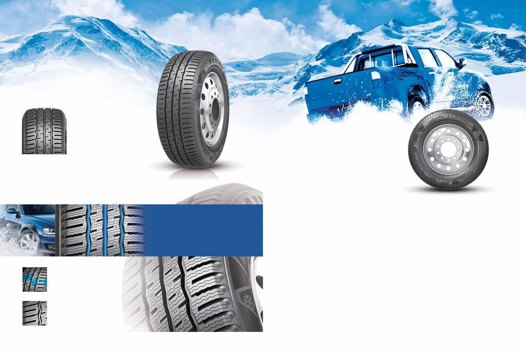COMMERCIAL WINTER TYRE ENDURE WSL1 ENDURE WSL1 Winter Snow Tyre specifically designed for commercial light trucks.