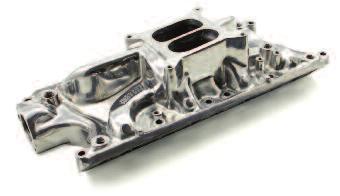 124 intake manifolds 54060 MAKE 52002 SB CHEVY Cyclone, Low Profile, RealChrome Idle to 5500 52060 LS1 85mm inlet, Polished, Typhoon 1500 to 6500 RPM 53025 BB CHEVY