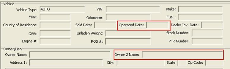 CVR Release Notes Page 6 of 20 3.2 Vehicle Type-Plate Type - Plate File Code combination Plate Type will now defaulted to the selected Vehicle Type.
