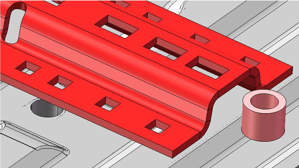 9. Position the right and left frame brackets #1 and #2 against their appropriate side of truck frame as shown on Figure 3. 10.