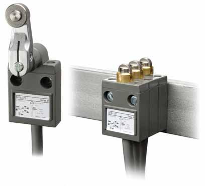 . Limit Switches Compact Prewired Switches Compact Prewired Switches Compact Prewired Switches Product Description Features The E47 Compact Prewired Limit Switch by Eaton s electrical sector is