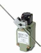to Operate Contacts (Maximum) Minimum Return Force Assembled Unit (Switch Body and Head) 1NO-1NC Contacts Roller Lever 0 1 50.