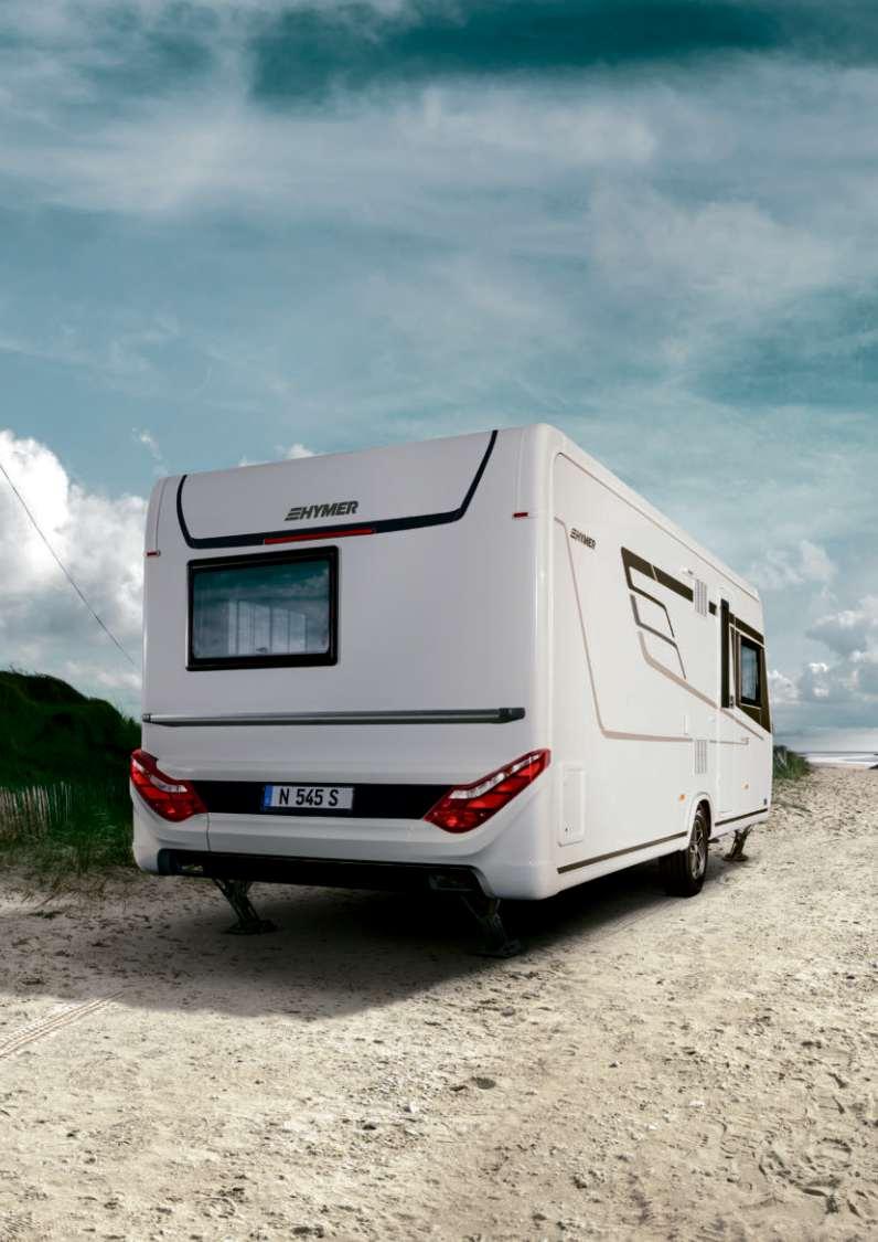 Like all caravans of the Nova model range, the new flagship is fully winterproof, guaranteeing year-round camping enjoyment.