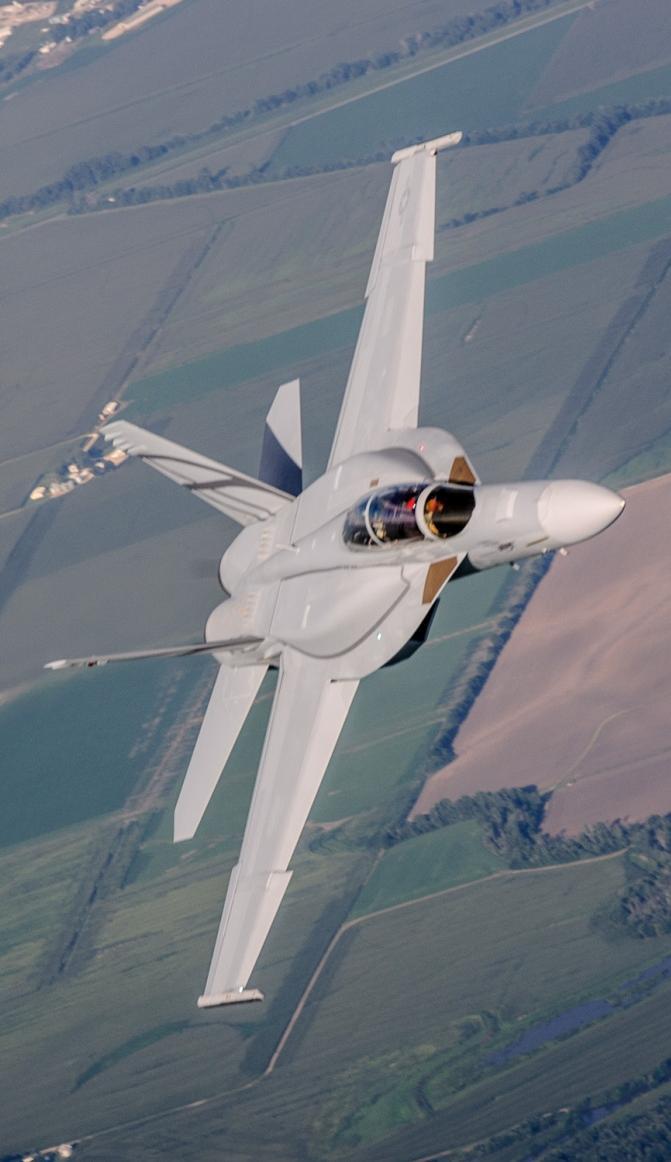 Advanced Super Hornet Prototype Flights Commenced flying