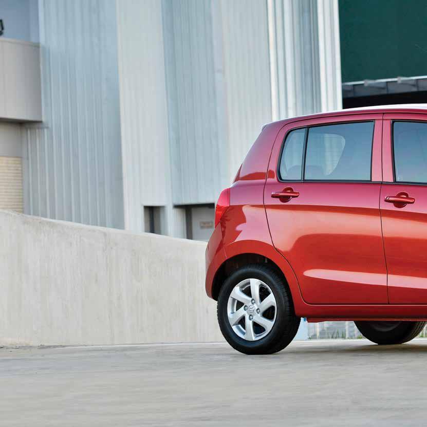 EXTRA LARGE SMALL CAR The Celerio takes the proverb dynamite comes in small packages to a whole new level.
