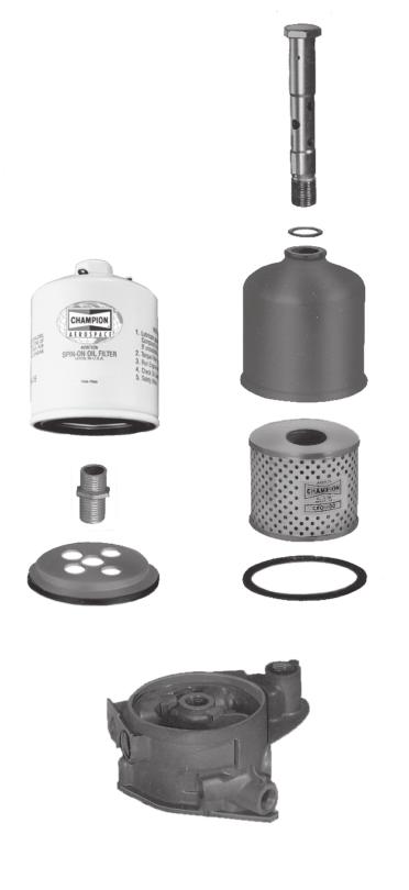 Full-Flow Spin-On Filters Oil Filters For Lycoming and Continental