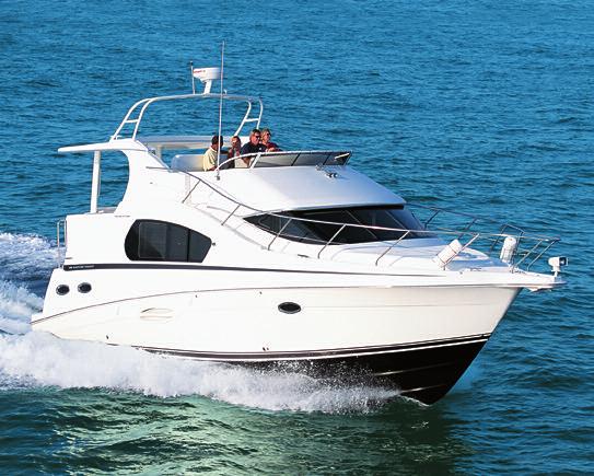 35 MOTOR YACHT The Motor Yacht With Living Space to Spare With her streamlined international flair, few boats of this class look as fast as our Thirty Five Motor Yacht. And with a pair of 8.