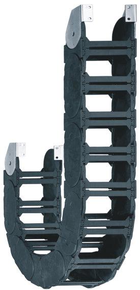 840 E4/00 Increased inner height, very robust System E4/00 Series 840 204 Clean- oom Price index Each chain link is made more rigid due to four opening crossbars, and consequently provides a great