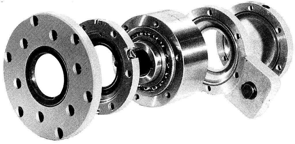 Types AGF and AGFN Roller Ramp Clutches Combined Roller Ramp Clutch with Ball Bearings and outer race tapped to accept End Flanges AGF and AGFN freewheels contain their own bearings, to centre inner