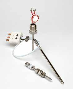 snubbers, swivel adaptor TEMPERATURE MEASUREMENT SOLUTIONS Industrial RTDs NOSHOK RTDs provide extremely accurate temperature measurement