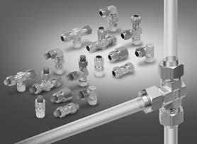 Insert Fittings Series KF A reliable seal Holds the tube tightly Insert An insert mechanism can provide reliable retaining force on tubes made of a wide variety of materials Tube grip (resin sleeve)