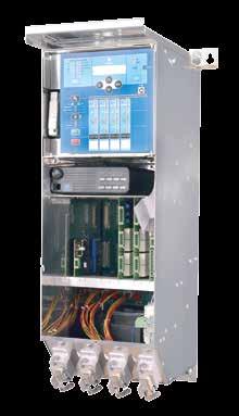 7 6 1 2 2 3 4 I Control-T Remote terminal unit 5 1 Battery 2 LBS switch telecontrol cards / Fault passage indicators 3 Power
