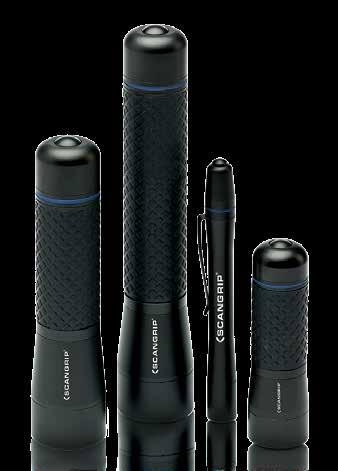 FLASH series // A range of sturdy and very powerful flashlights With focus function for concentrated and