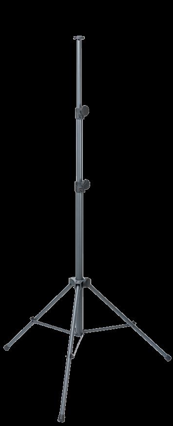 // High stability tripod adjustable up to 3m The SCANGRIP TRIPOD is indispensable for stationary positioning of the work light for illumination in a specific working area.