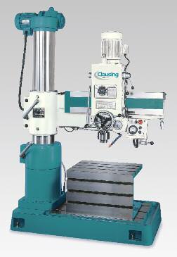 Clausing Radial Drills s: CL920 eatures and Standard quipment: Limit switch igh speed gears are made of Nickel-Chrome Steel and are heat-treated and ground for durability Powerful 2 p spindle drive