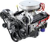 Engines & Components K Hi Performance Crate Engines From GM Performance Parts Base/Base+ Engines The base engine assembly typically includes, block, crank, pistons, cam, heads and valve covers, but