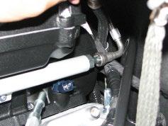 Using a 5mm Hex tool, install the four (4) M6 x 12mm bolts supplied in Bag #3 to secure the fuel rails to the manifold. 90.