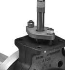 The large v values provide for an economical control valve solution for larger flow applications.