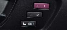 remote (1 or 2), which are recalled when you unlock the