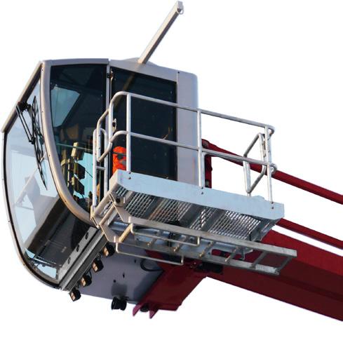 HEAVY LIFT Fixed cab position Lifting capacity range with, m curved main boom and m stick MANTSINEN HybriLift Lifting capacity range with, m curved main boom and m stick Fixed cab position t VERTICAL