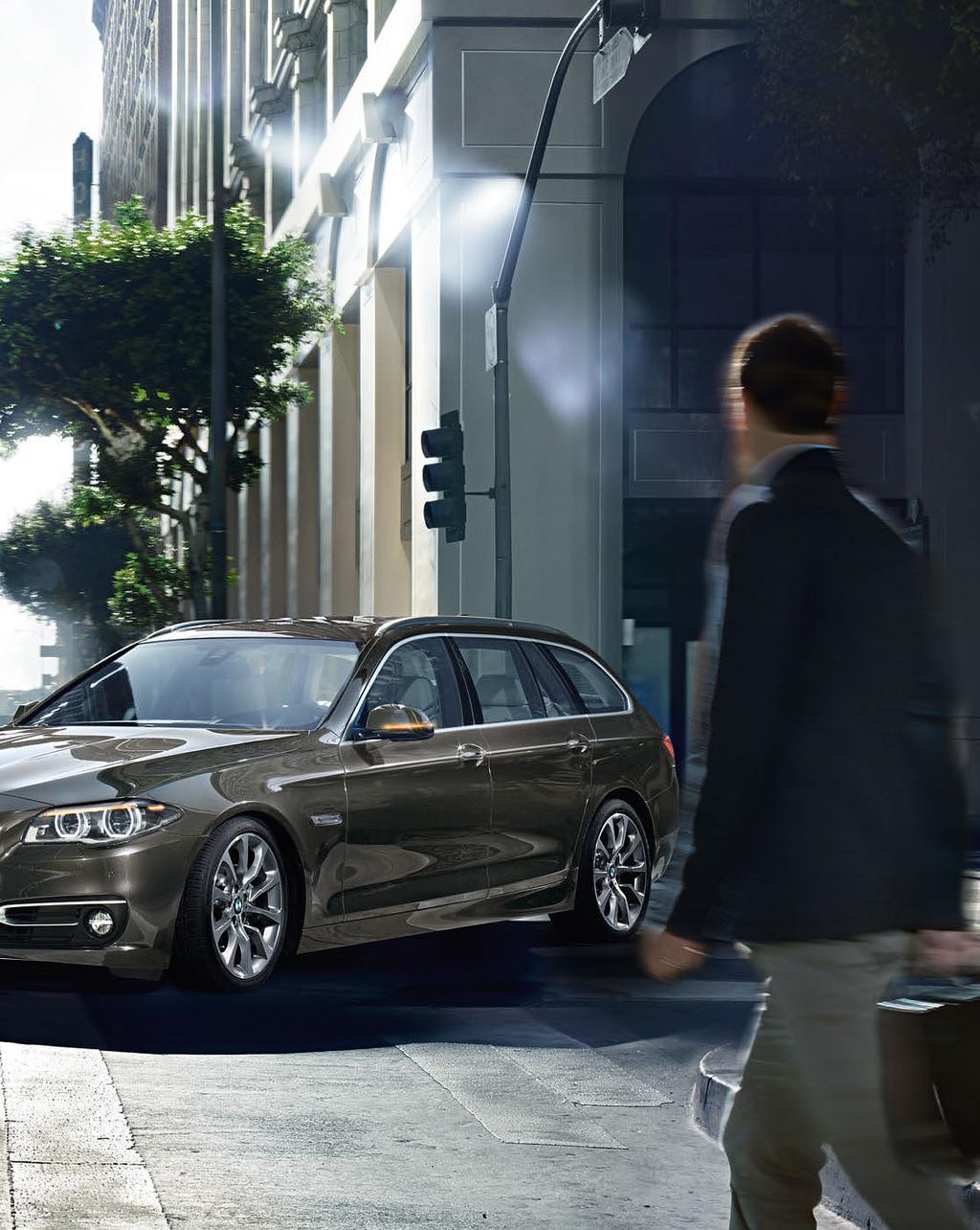 aesthetic of the BMW 5 Series Touring.