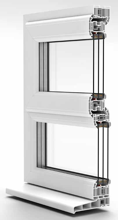 PAGE 14 OPTIMA SCUPTURED French casement windows Ideal for dormers, cottages and smaller window apertures, French casements, with their symmetrical opening panes offer both extra ventilation, clear,