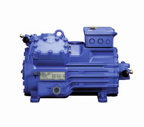 Semi-hermetic Compressors HG e-series e-series efficiency-optimized version Based on our current semi-hermetic product range, with its outstanding advantages and features, GEA Bock presents you the