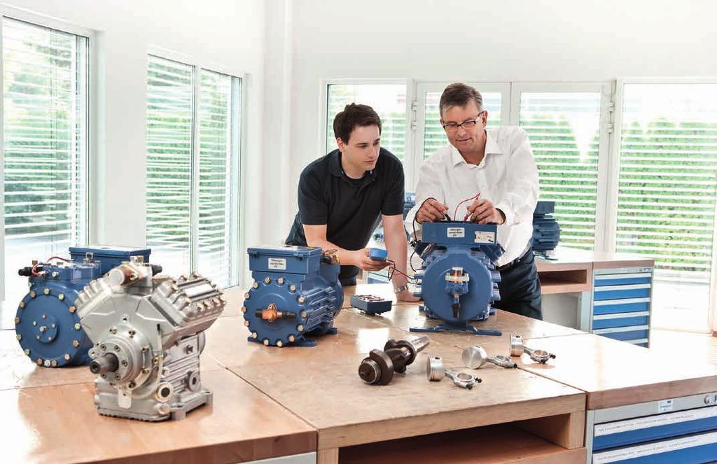 Bock Vehicle Compressors Service - Made by GEA Bock Because you're never done learning - GEA Bock training and workshops on compressors Many years ago, GEA Bock intensified its commitment in the area