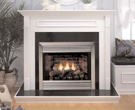 Mountain Hearth Fireplaces without Modification Universal Mantels Full, Flush, and Corner* in 32-inch, 36-inch, and 42-inch Fits White Mountain Hearth Fireplaces Fits Most Other Fireplaces by