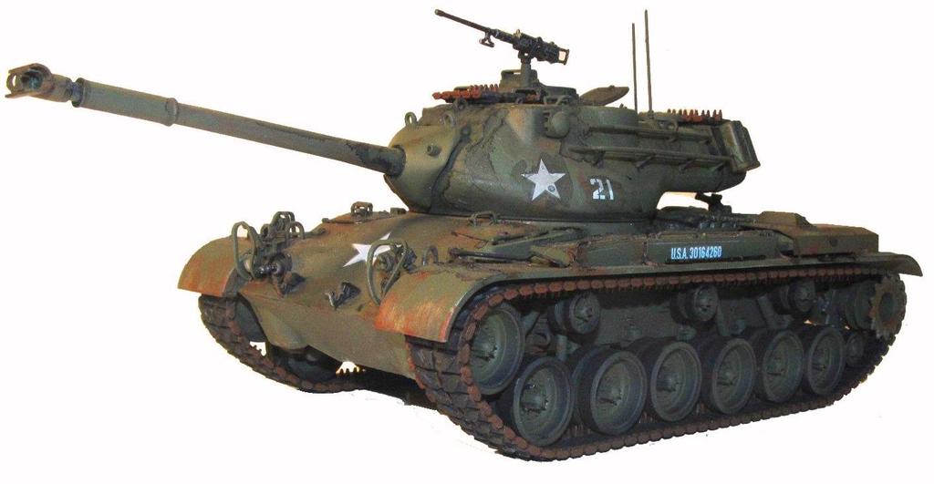 RoR Step-by-Step Review 20130603* M47 Patton Tank 1:35 Scale Italeri Kit #6447 Review The M47 started production in 1951 but wasn t fielded until 1952 due to technical issues.