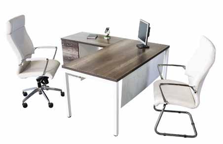 BENCH RANGE 32mm Tops (Melamine) A - Desk with Bench