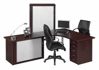 Desk Top (LHS / RHS) B - 4 Drawer Desk