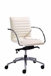 Chrome Spider Base B - Cruize Visitors Chair / Chrome Arms /