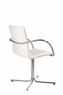 - Pause High Back Chair / Synchro Mechanism / Fixed Arms / Black