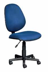 Options Chrome Base High Nylon Base WEDGE RANGE A - Wedge High Back Chair / Permanent Contact Mechanism / Ski Arms