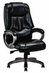 Back Chair / Top 200 Swivel & Tilt Mechanism / Flexi Arms / Black Nylon Base / Gas Height Adjustment / Rated for ± 150kg HEAVY DUTY RANGE G - Super