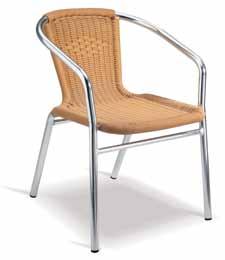 Chrome Legs C - Komora Chair / Laminated Wood Upholstered