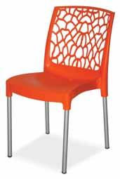 and Legs / Suitable for Outdoor Use / Stackable 18 High / Choose Seat + Leg Colour