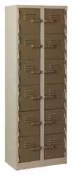 Hammertone Grey / Security Bar Optional B - Stationery Cabinet / 1800(H) x 900(W) x