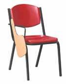 Satin Black I - Utility Side Chair J - Utility Arm Chair K - Utility Mid Back Chair