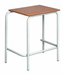 SCHOOL RANGE A - Combination School Desk / Frame - 25mmΦ Round Tubing / Powder