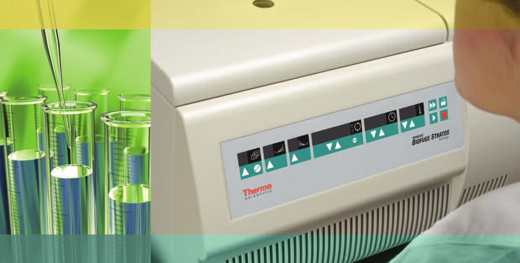 Thermo Scientific Heraeus Biofuge Stratos High-Speed Benchtop Centrifuges Delivering