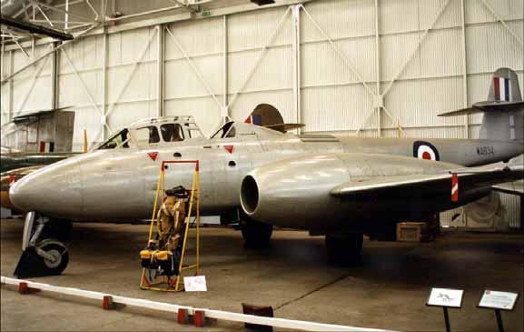 WA634 currently resides at the RAF Museum Cosford