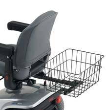 P710 Rear Basket Large basket is ideal for storing extra items. Model no.