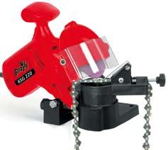 Automatic chain lubrication With durable metal gearing Adjustable extra handle Incl.