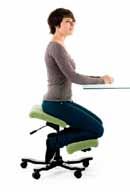 Tervislik töökeskkond 147 Klassikalistele ergonoomilistele kontoritoolidele pakuvad alternatiivi toolid, millel väsinud keha ei saagi istuda.