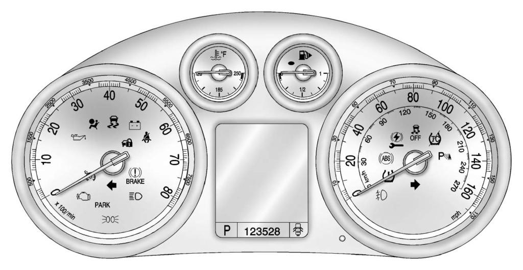 Instruments and Controls 5-7 Instrument Cluster